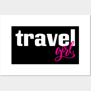 Travel Girl Posters and Art